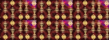 Kahverengi, kırmızı ve sarı renkli kar taneleri. Renkli arka planda izole tatlı kar taneleri. Kar tanesi raster deseni. Raster illüstrasyonu.