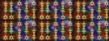 Kar Tanesi Mozaik ikonu. Silüet kar tanecikli tabela izole edilmiş kahverengi, mor ve yeşil renkler. Düz dizayn. Sembol kışı, donmuş, Noel, yeni yıl tatili. Grafiksel element dekorasyonu. Raster çizimi..