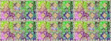 Barok tarzında kusursuz bir doğulu süsü. Tarafsız renklerde altın elementler. Geleneksel klasik raster altın pürüzsüz desen.