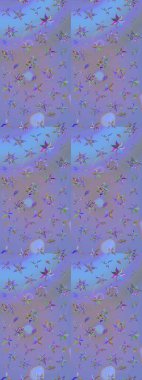 Güzel kumaş deseni. Çiçek arkaplan. Çizim raster deseni.