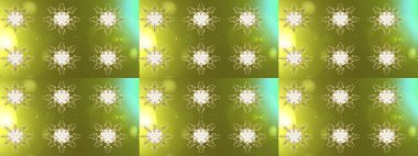 Raster Noel soyut renkli arka plan ve tatlı kar tanesi. Raster illüstrasyonu. Kar taneli altın renkler.