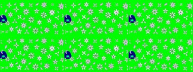 Çiçek yeşili ve nötr çizim deseni. Raster Yumuşak kumaş deseni. Klasik taslak çizimi. Raster çiçek izi..