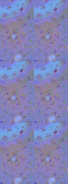 Güzel kumaş deseni. Çiçek arkaplan. Çizim raster deseni.