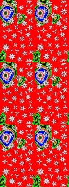 Raster illüstrasyonu. Çiçek deseni. Flower eskiz arka planı. Şatafatlı bahar bahçesi dokusu.