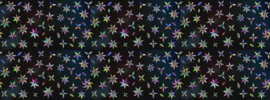 Üzerinde gri ve mavi renkte çiçekler olan çiçek deseni çiz. Suluboya tarzında gri ve mavi renkte çiçekler.