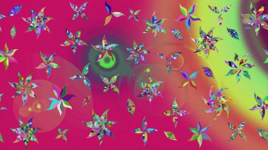 Mor ve pembe renkte çiçekler. Doodle tarzı. Tekstil ve kapak tasarımı için mükemmel. Renkli morumsu ve pembe çizim desenli. Elle çizilmiş sonbahar çiçeği deseni..