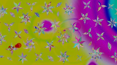 Güzel eskiz şekli. Güzel kumaş deseni. Düz Çiçek Elementleri Tasarımı. Yazdır. Renkli Yaz Temalı eskiz kalıbı. Raster çiçekli arka plan.