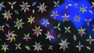 Kartlar, davetiyeler, tarih kartları ve daha fazlası için kullanılabilir. Büyük bir çiçek boyası seti. Raster şirin suluboya çiçek deseni çizimi.