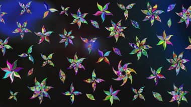 Eskiz modeli etnik tasarım. Çiçekleri, deniz kabukları, mandalaları ve suluboya efektleriyle donanma geçmişi. Yatak çarşafları, ceket, paket tasarımı, kumaş ve moda kavramları için tekstil baskısı.