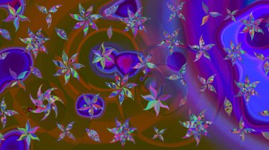 Düğün davetiyeleri için çiçek deseni, tebrik kartları, hatıra defteri, baskı, hediye paketi, imalat. Kahverengi eskiz deseni suluboya şeklinde mor çiçekler, tasarım elementleri. Düzenlenebilir