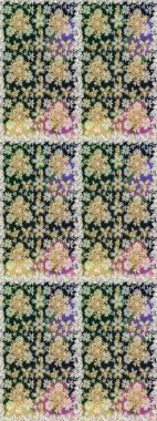 Klasik raster sarısı, kusursuz desen. Klasik klasik klasik arka plan. Gri renklerde, altın elementlerle kusursuz desen. Geleneksel oryantasyon süsü.