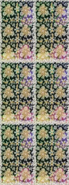 Klasik raster sarısı, kusursuz desen. Klasik klasik klasik arka plan. Gri renklerde, altın elementlerle kusursuz desen. Geleneksel oryantasyon süsü.