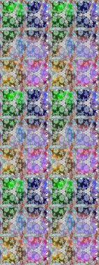 Raster Henna tarzı. Kusursuz süs izi. Sınır Kızılderili çiçekli paisley patten. Tebrik kartı geçmişi, boyama kitabı, arkaplan ve tekstil için kullanılabilir. Etnik Mandala havlusu.