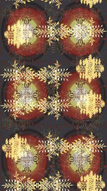 Raster resim. Raster kar taneleri desen. Renkli arka plan üzerinde raster sevimli kar taneleri.