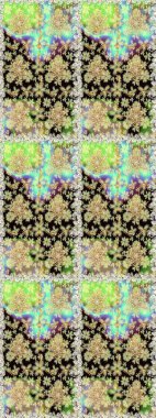 Tarafsız renklerde, altın elementlerle klasik, pürüzsüz desen. Raster illüstrasyonu.