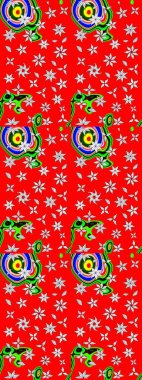 Küçük çiçekte güzel bir desen var. Çiçek kolajı. Doğa. Çiçek kompozisyonu. - kırmızı ve nötr çiçekler. Çiçek arkaplan. Raster deseni.