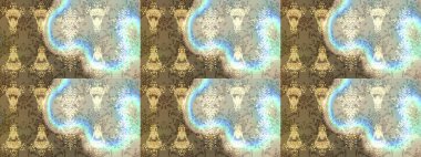 Çiçekler suluboya eskiz deseni. Raster Stili kumaş deseni.