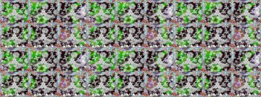 Renkli Yaz Temalı Kusursuz Arkaplan. Gri renkli çiçekler. Sevimli çiçek raster deseni. Düz Çiçek Elementleri Tasarımı.