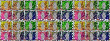 Raster deseni. Küçük çiçekte güzel bir çiçek deseni var. Çiçekli, suluboya desenli kusursuz çiçek deseni.