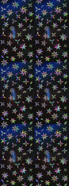 Şekil verilmiş çiçeklerle eskiz deseni. Süslü zentangle çizim dokusu, soyut çiçeklerle süslenmiş. Çiçek deseni duvar kağıdı, şablon dolguları ve web sayfası arkaplanı için kullanılabilir.