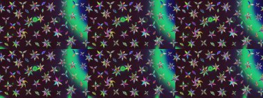 Kızılderili desenli desenli desenli şal deseni. Raster Henna dövme stili. Etnik Mandala süsü. Tekstil, tebrik kartı, boyama kitabı, telefon kılıfı baskısı için kullanılabilir.