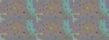 Gömlek, arka plan modelini çiz. Tropik çiçekler. Gri ve bej renkli çiçekler.