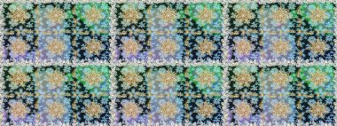 Raster altın desen. Kusursuz altın desenli bukleler. Doğu tarzı arabesk. Altın elementli nötr renkler. Raster illüstrasyonu.