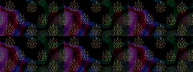 Raster illüstrasyonundaki çiçek desenli çizim. Siyah renkli çiçekler. Renkli Yaz Temalı eskiz kalıbı. Düz Çiçek Elementleri Tasarımı.