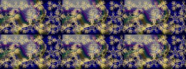 Kar taneleri tasarımı. Retro tarzı doku, soyut kış elementleri. Muhteşem tasarım posteri, kapak tasarımı, mavi, gri ve siyah renkli kart tasarımı. Moda olmuş kar taneleri ve elementler Memphis kartları.