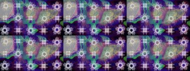 Noel süsleri ve Noel süsleri. Raster Noel soyut renkli arkaplan ve düşen kar tanesi.