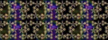 Renkli elementlerle Raster ilginç desen.