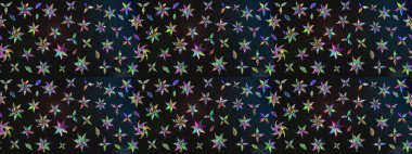 Klasik çiçekler. El çizimi, soyut ve süslü elementler. Yaz çiçekleri teması. Gri ve mavi renkler. Suluboya resim taklit Raster illüstrasyonu.