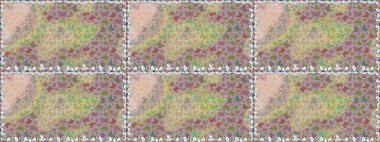 Raster. Kusursuz. Kumaş, tekstil, baskı ve davetiye örnekleri. Tarafsız bir arkaplanda resim. Kelebek deseni.