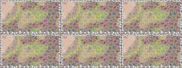 Raster. Kusursuz. Kumaş, tekstil, baskı ve davetiye örnekleri. Tarafsız bir arkaplanda resim. Kelebek deseni.