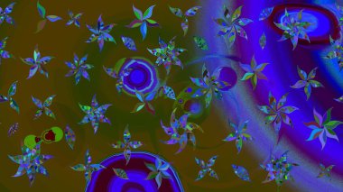 Güzel kumaş deseni. Küçük bir çiçekte eskiz deseni. Raster illüstrasyonu. Güzel çiçek arkaplanı..