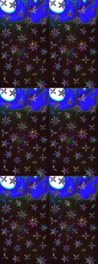 Gri ve kahverengi renklerde. Taslak dekoratif arka plan, çiçek mandala. Çiçek. Raster illüstrasyonu.