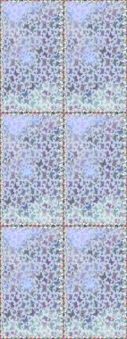 Tekstil baskısı için ekose kelebek. Tarafsız renkler üzerine bir resim. Kusursuz desen. Karala, karala, karala. Raster illüstrasyonu.