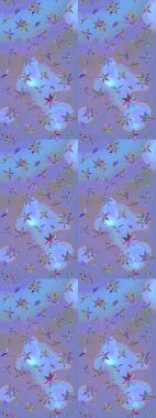 Sketch pattern with fantasy flowers, natural wallpaper, floral decoration curl illustration. Home decor. Paisley print hand drawn elements.