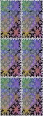 2019 Noel 'i, kar tanesi, yeni yıl. Gri renklerde ve altın elementlerle klasik, pürüzsüz desen.