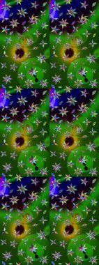 Güzel kumaş deseni. Güzel suluboya yaz çiçekleri deseni..