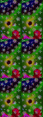 Zarif, parlak ve eskiz yeşil ve siyah çiçek desenli tasarım. Sabıka fotoğraflarında, bebek kıyafetlerinde, duvar kâğıtlarında, paket kutularında falan kullanılabilir. Raster..