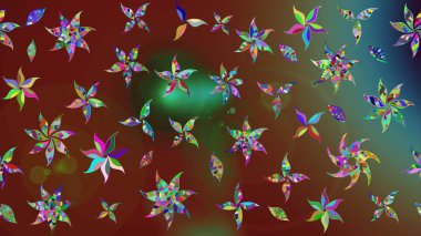 Kartlar, davetiyeler, tarih kartları ve daha fazlası için kullanılabilir. Büyük bir çiçek boyası seti. Raster şirin suluboya çiçek deseni çizimi.