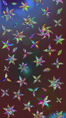 Tekstil veya kitap kapakları, imalat, duvar kağıtları, baskı, hediye paketi ve yapıştırma kitabı için çiçek eskizi geçmişi. Küçük çaplı çiçeklerdeki basit şirin desenler. Raster illüstrasyonu.