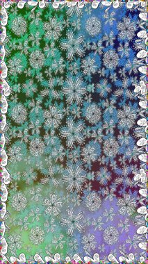 Raster deseni. Küçük çiçekteki sevimli çiçek deseni. Gri renkte yaz çiçekleri. Raster illüstrasyonu.