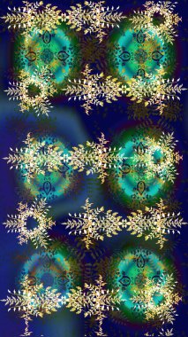 Renkli arka planda izole tatlı kar taneleri. Raster illüstrasyonu. Güzel kar tanesi ikonu. Web için güzel kar tanesi simgesinin basit gösterimi.