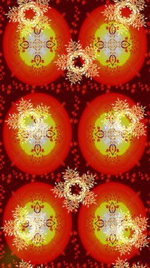 Kar tanesi süsleme deseni. Kar taneleri arka planda. Arkaplanda soyut kar taneleri olan düz tasarım. Kar taneleri deseni. Raster illüstrasyonu.