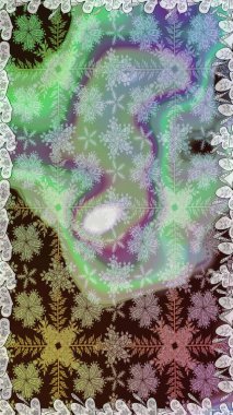 Raster illüstrasyonu. Tarafsız renklerde çiçekler. Küçük çiçekte sevimli çiçek deseni var..