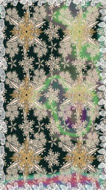 Raster illüstrasyonunda kusursuz çiçek deseni. Düz Çiçek Elementleri Tasarımı. Renkli Bahar Temalı Kusursuz Arkaplan. Güzel kumaş deseni.