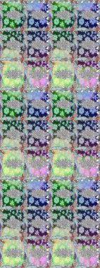 Renkli, pürüzsüz desen. Çiçek arkaplan. Renkli tekstil tarzında. Raster illüstrasyonu. Çiçek duvar kağıdı.