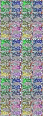 Raster illüstrasyonunda kusursuz çiçek deseni. Tarafsız renklerde çiçekler.